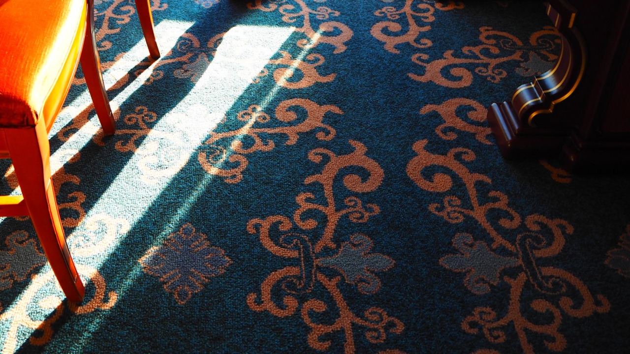 ホテル・ミラコスタの客室の床
